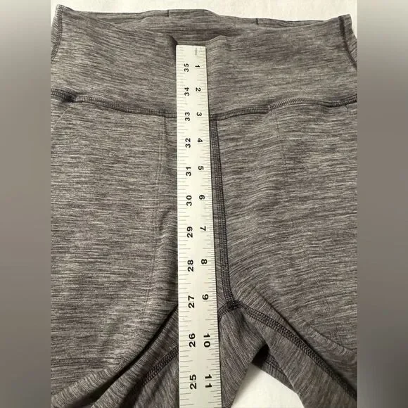 LULULEMON ATHLETICA Align Jogger Crop *23" Heathered Gray Size 4 - Picture 4 of 7
